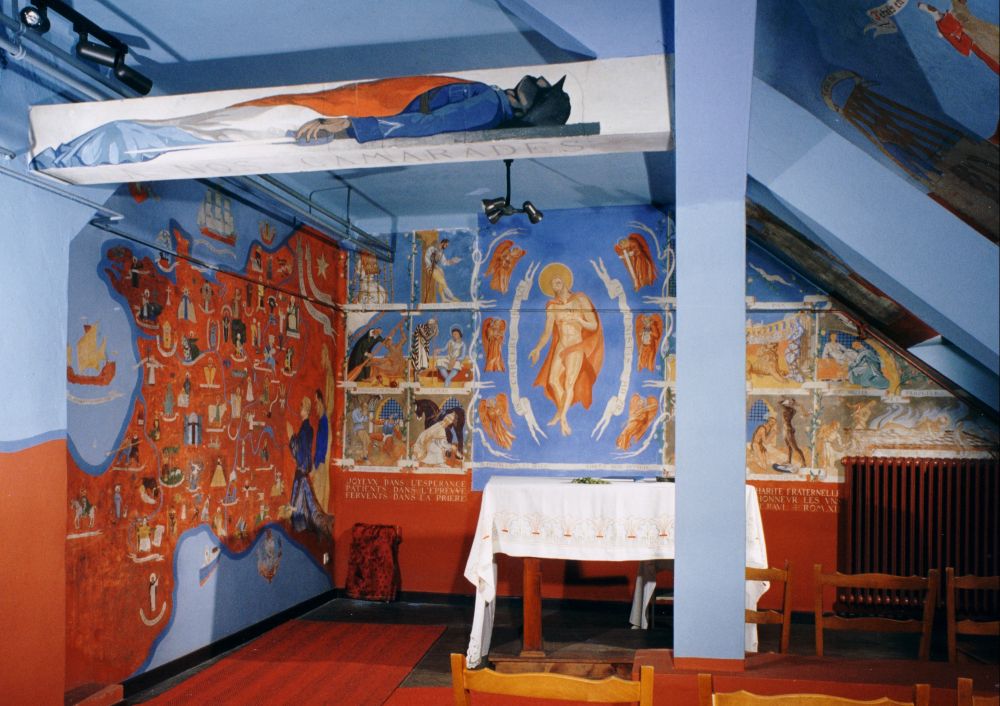 Innenansicht der französischen Kapelle Soest