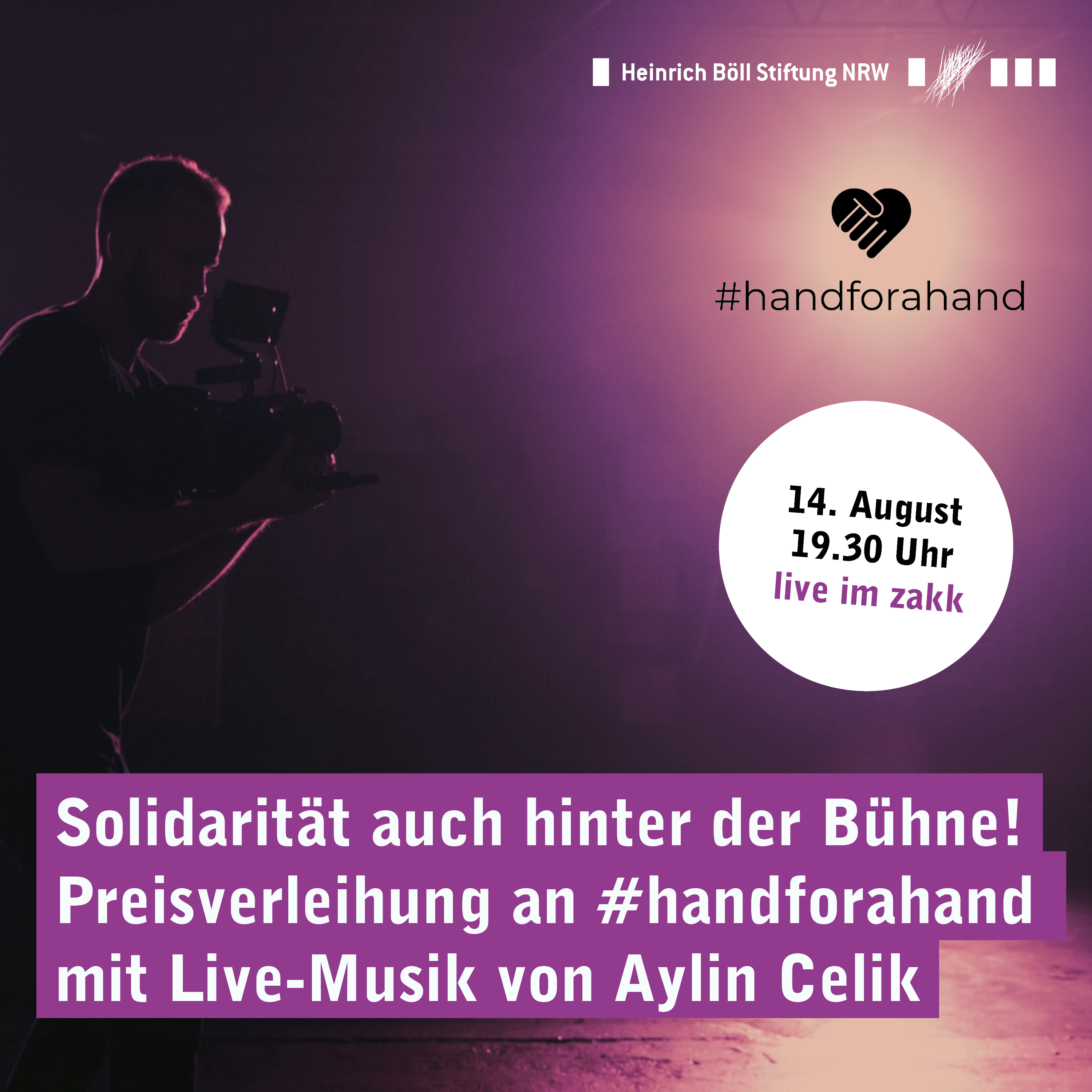 Veranstaltungshinweis: #handforahand