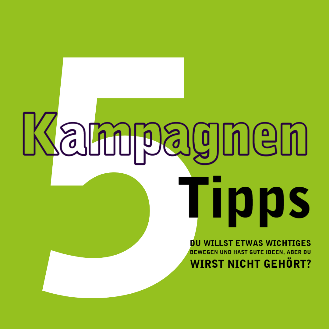 5 Kampagnen Tipps