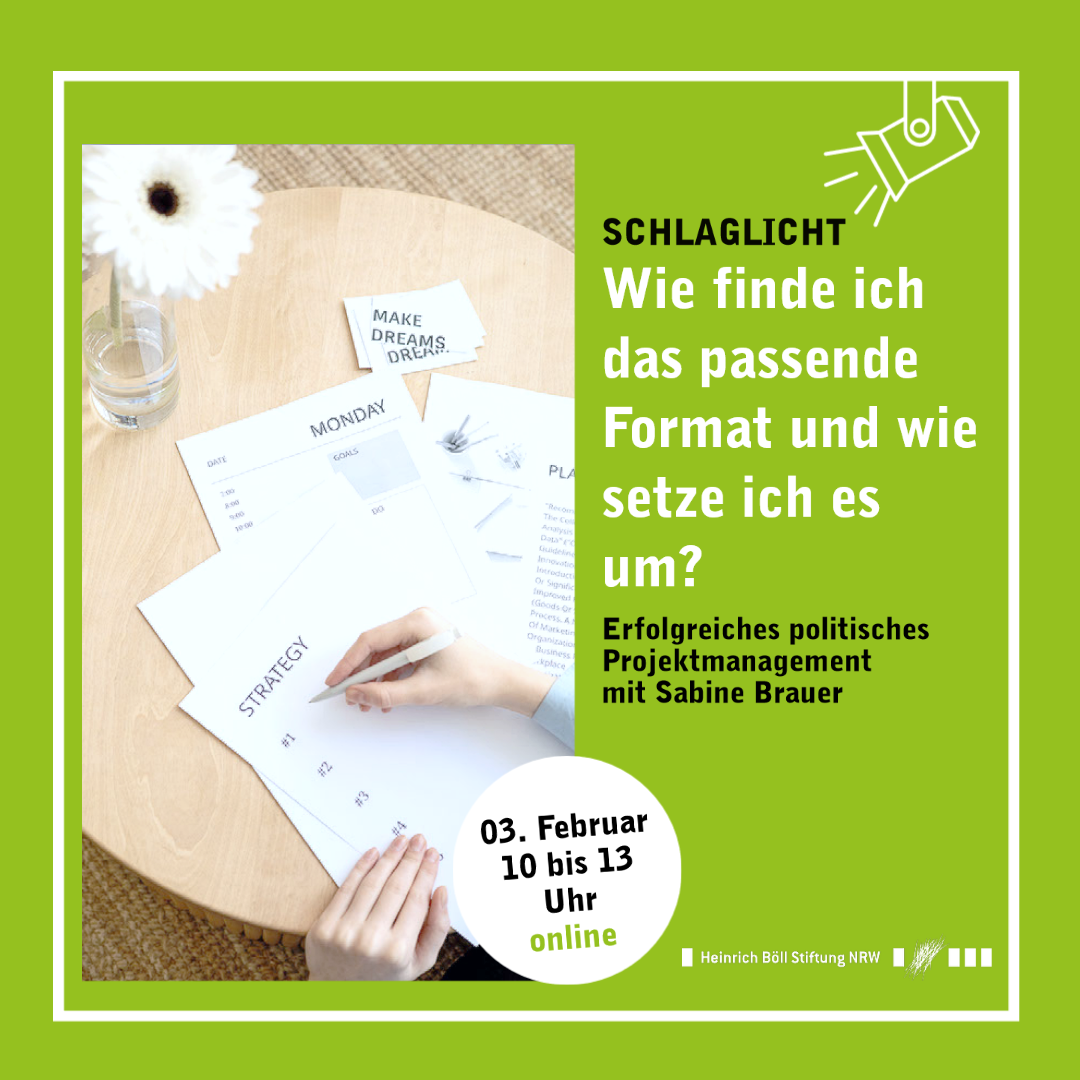 Veranstaltungshinweis: Wie finde ich das passende Format und wie setze ich es um?