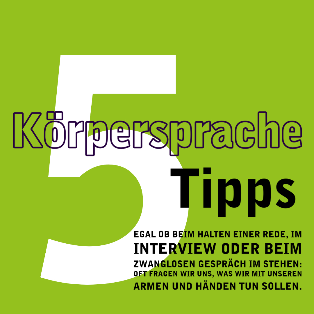 5 Körpersprache Tipps 